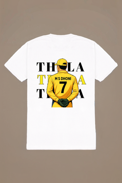 CSK × DHONI – Fan Edition Cotton T-Shirt
