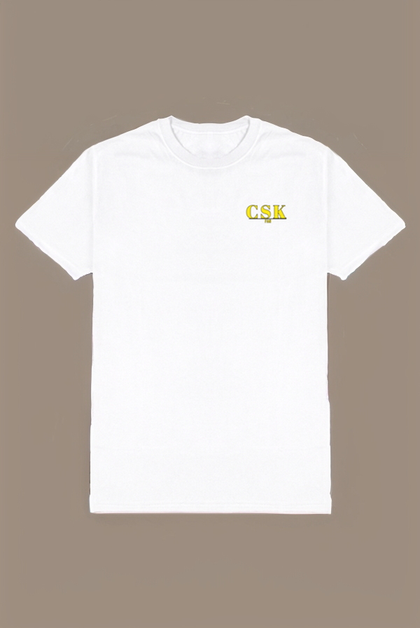 CSK × DHONI – Fan Edition Cotton T-Shirt