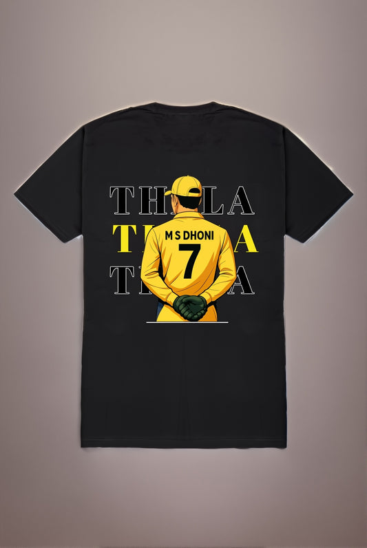 CSK × DHONI – Fan Edition Cotton T-Shirt