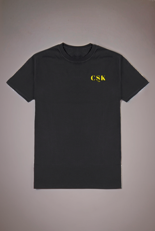 CSK × DHONI – Fan Edition Cotton T-Shirt